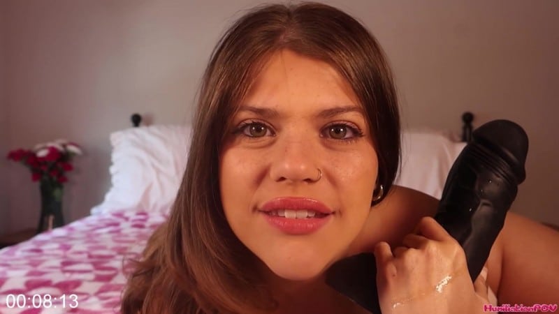 Humiliation Pov - Training My Little Faggot Boyfriend To Suck Cock - Miss Kay Savage